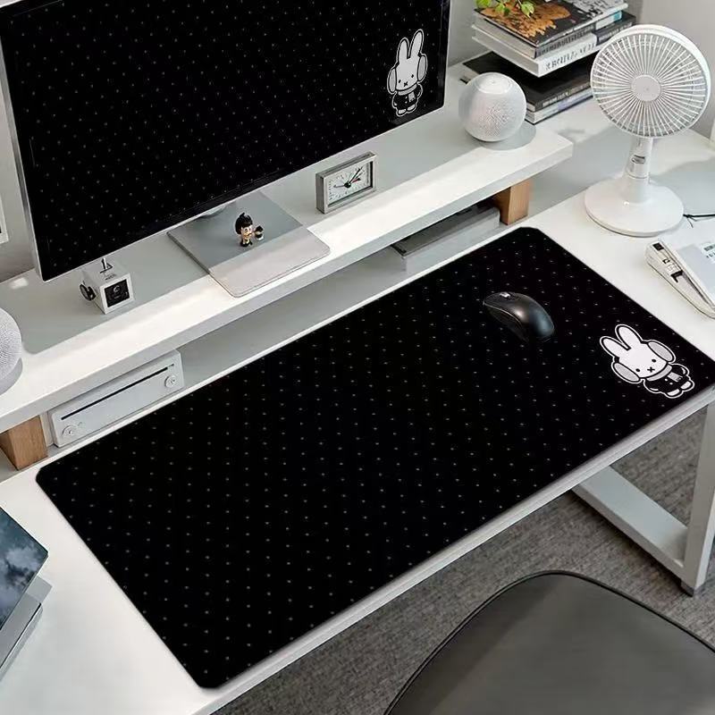 Gaming Accessories For Laptop - Sevimli Miffy Tavşanı Büyük Mouse Pad