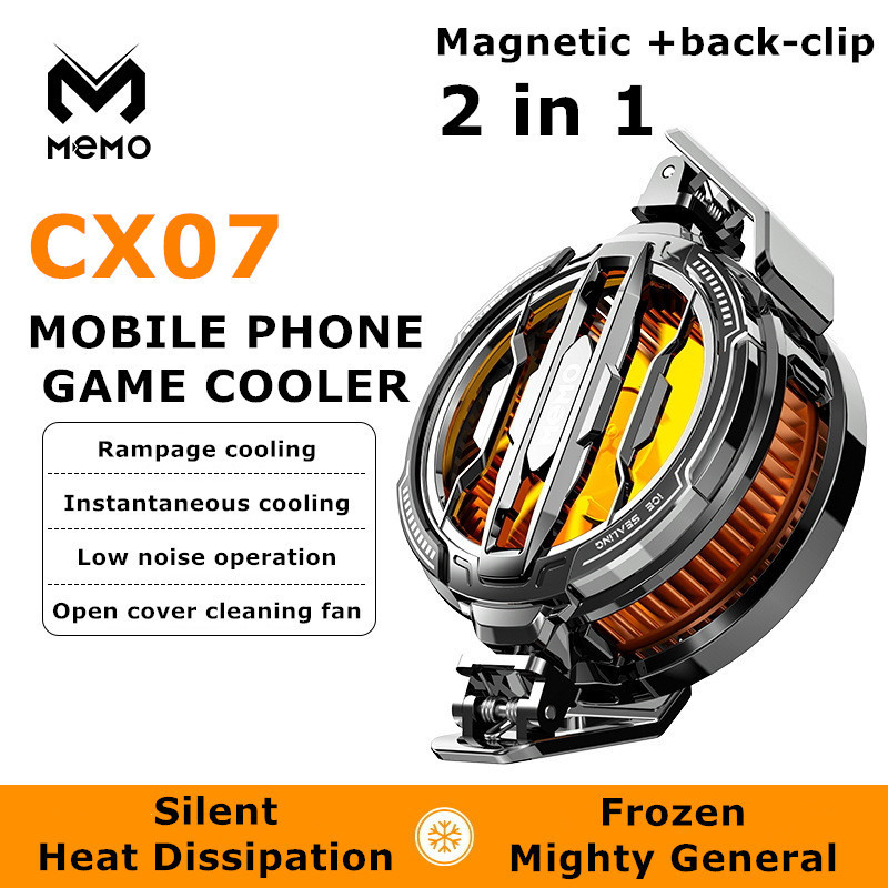Gaming Accessories Mobile - MEMO 2024 YENI Manyetik/Arka klip 2