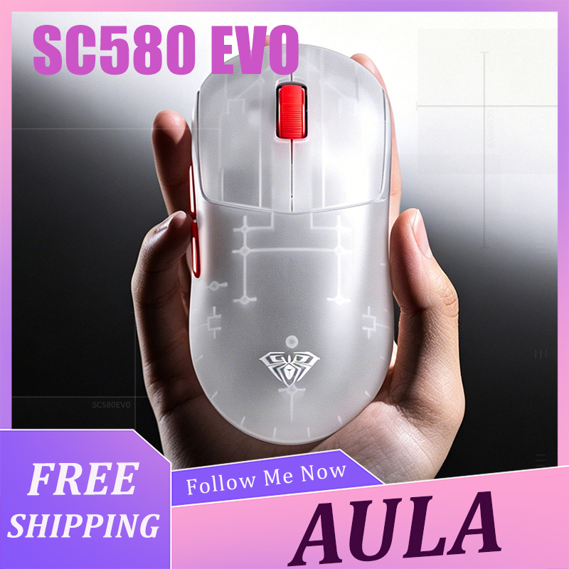 Gaming Accessories For Laptop - AULA SC580 EVO Mouse Hafif Kablosuz