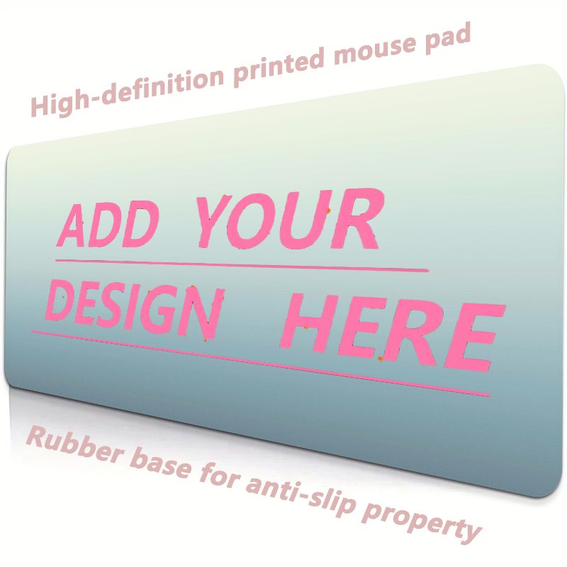 Gaming Accessories For Laptop - Özel Fotoğraflı Oyun Mouse Pad'i Kişiselleştirilmiş