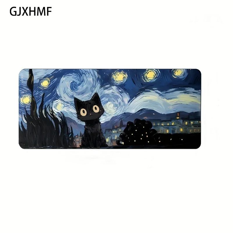 Anime Yıldızlı Gece Kedi Oyun  - Gaming Accessories For Your Desk incelemesi ve fiyatı