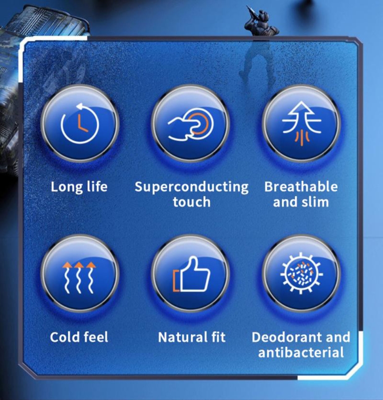 1 çift oyun parmak kollu Sweat - Gaming Accessories Mobile incelemesi ve fiyatı
