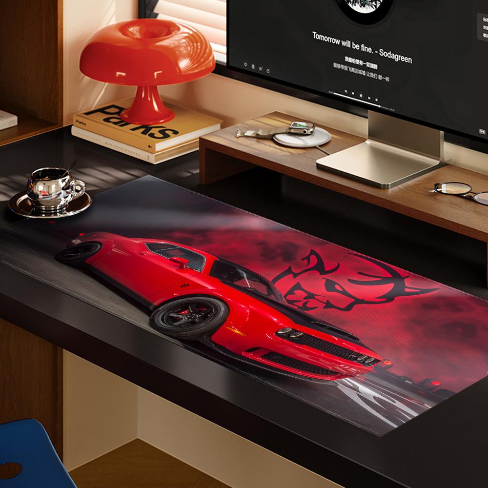 D-DodgeS Araba Serin Mouse Pad - Gaming Accessories For Your Desk incelemesi ve fiyatı