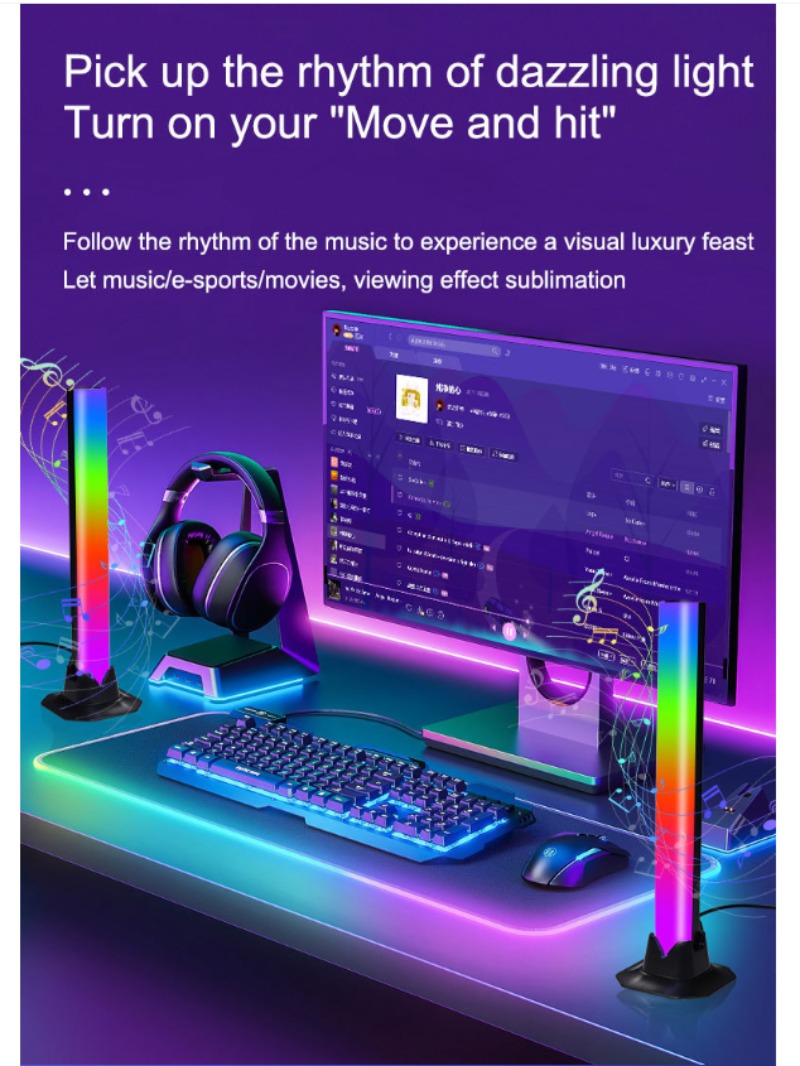 Müzik Senkronizasyonlu LED Şer - Essential Gaming Accessories incelemesi ve fiyatı